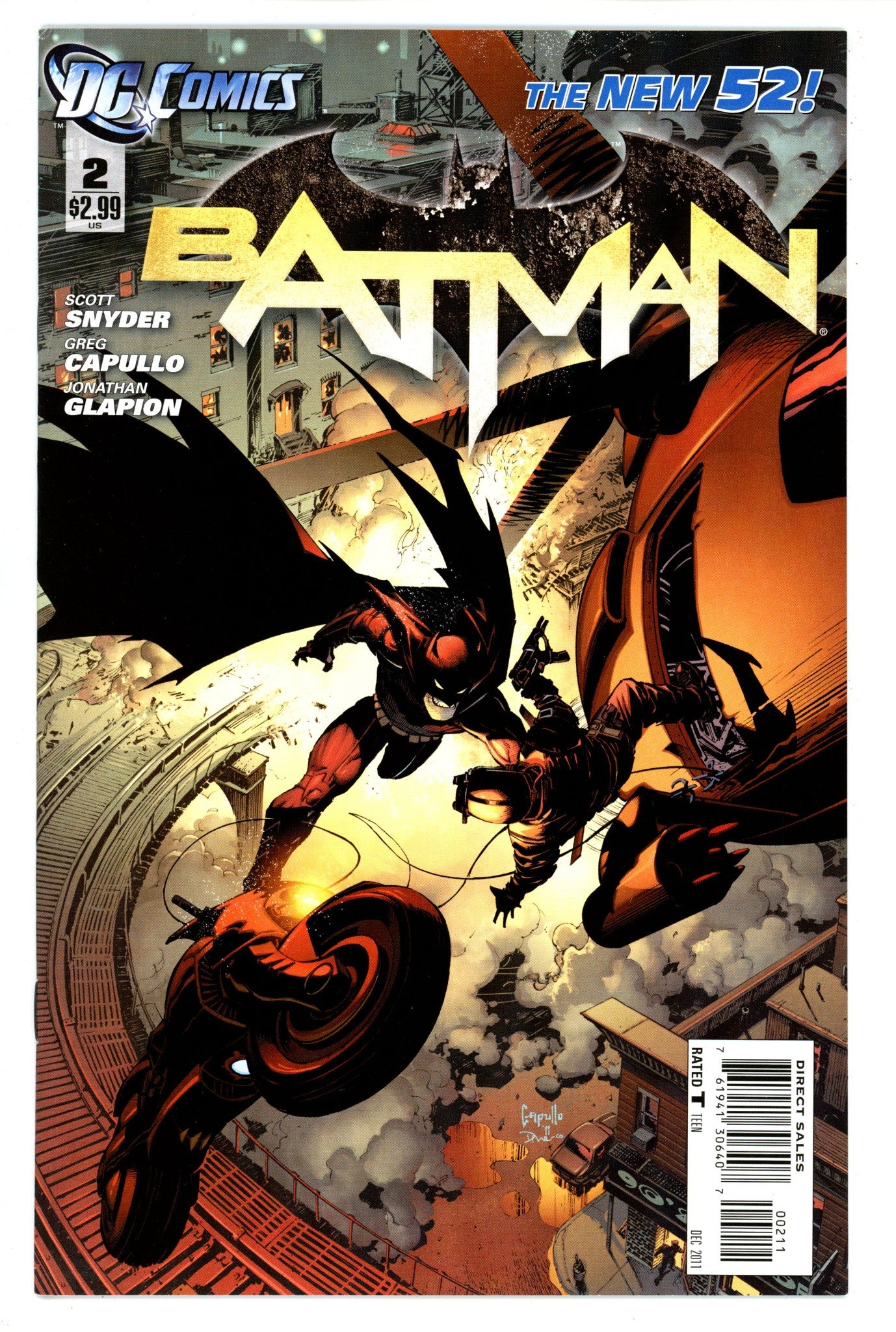 Batman Vol 2 2 VF- (7.5) (2011) 