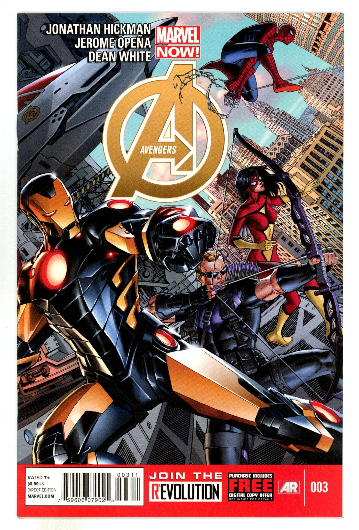 Avengers Vol 5 3 High Grade (2013) 