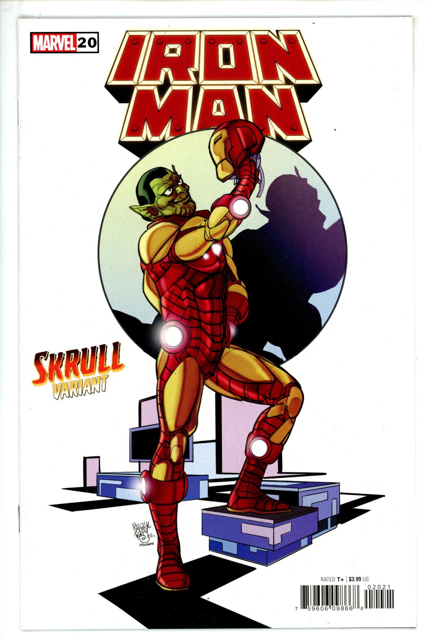 Iron Man Vol 6 20 (645) High Grade (2022) Ferry Variant 