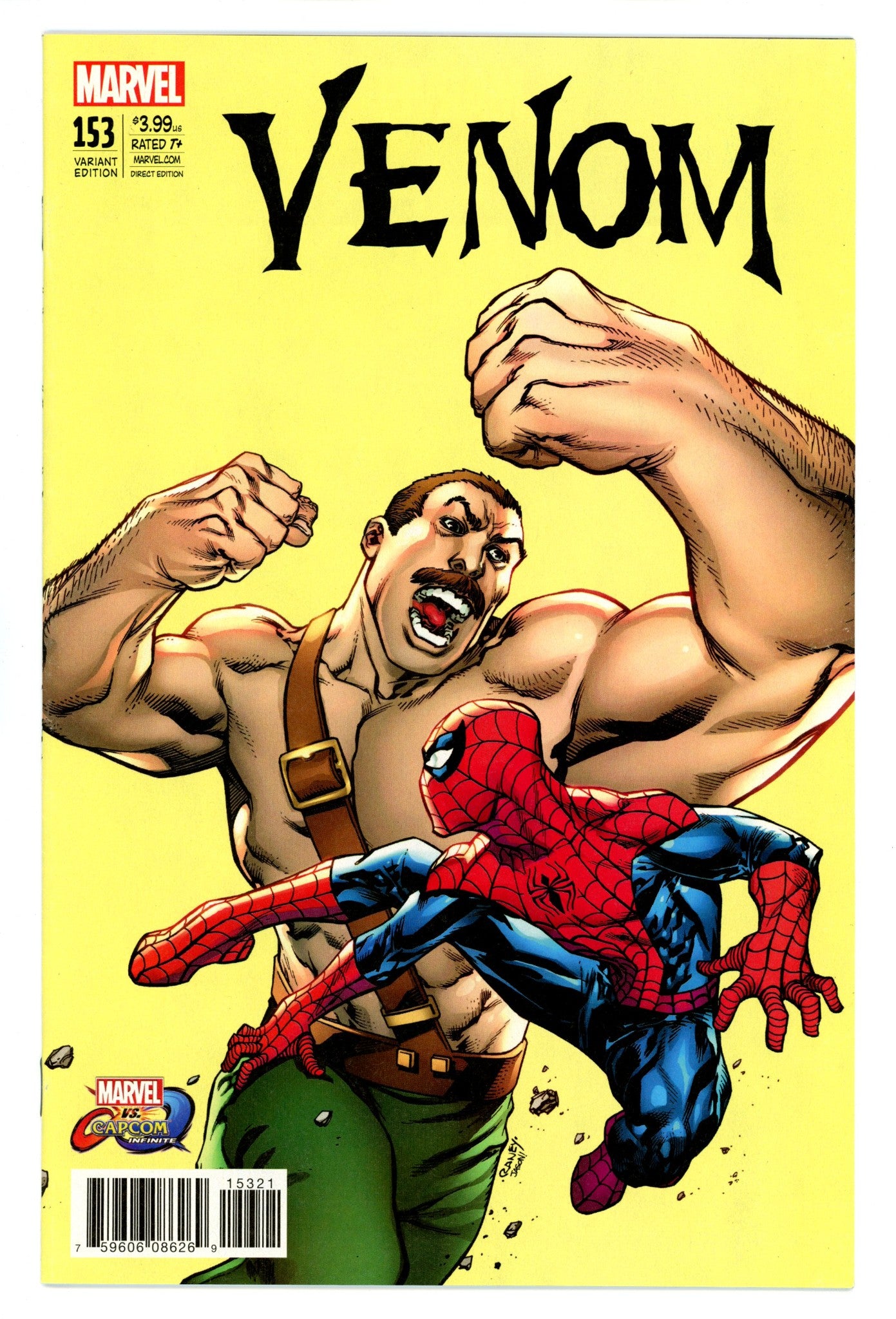 Venom Vol 3 153 High Grade (2017) Raney Variant 