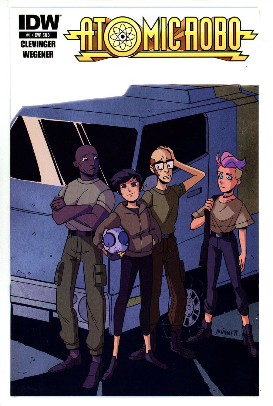 Atomic Robo: The Ring of Fire 1 High Grade (2015) Wiedle Variant 