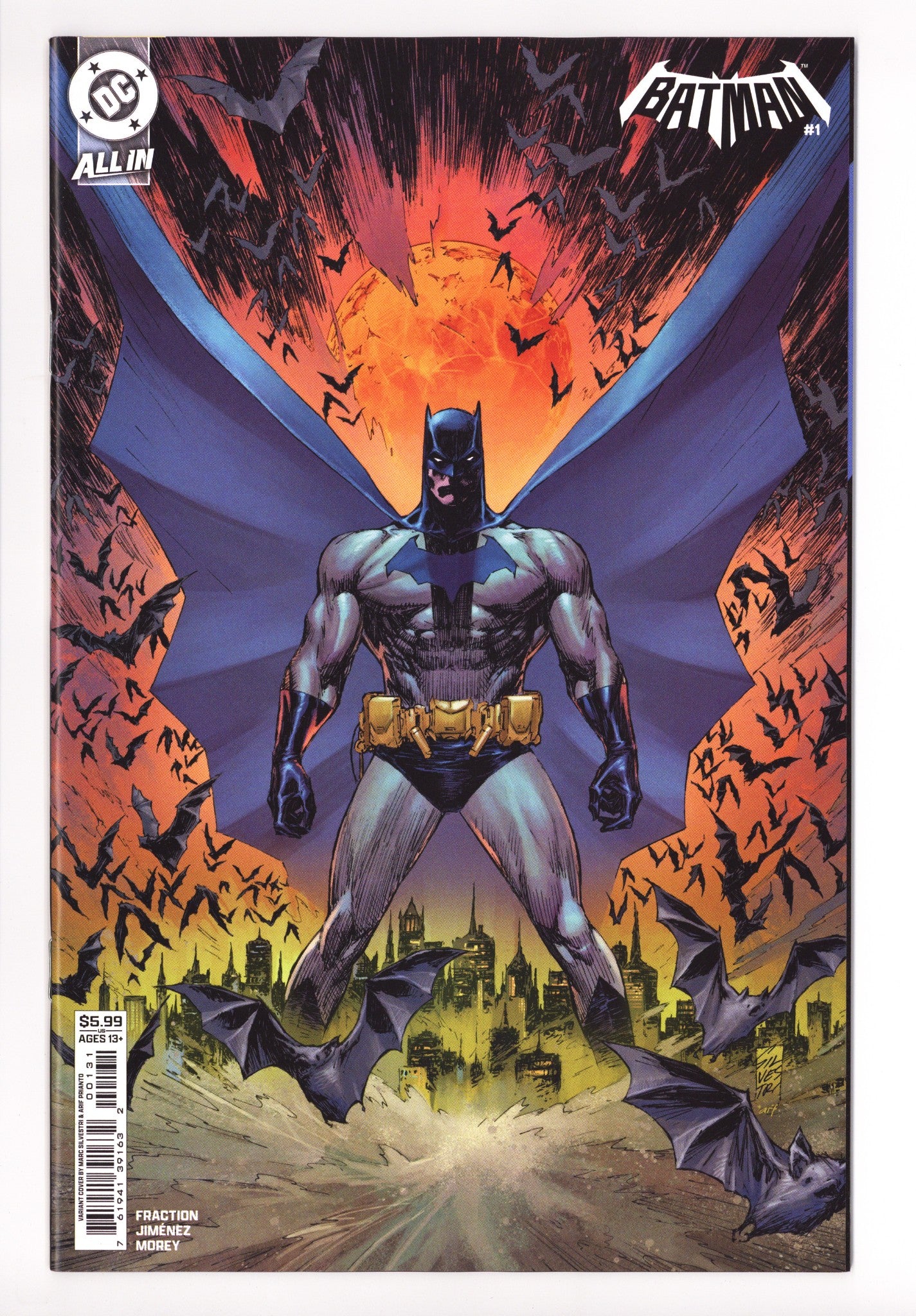 Batman Vol 4 1 Silvestri Variant (2025)