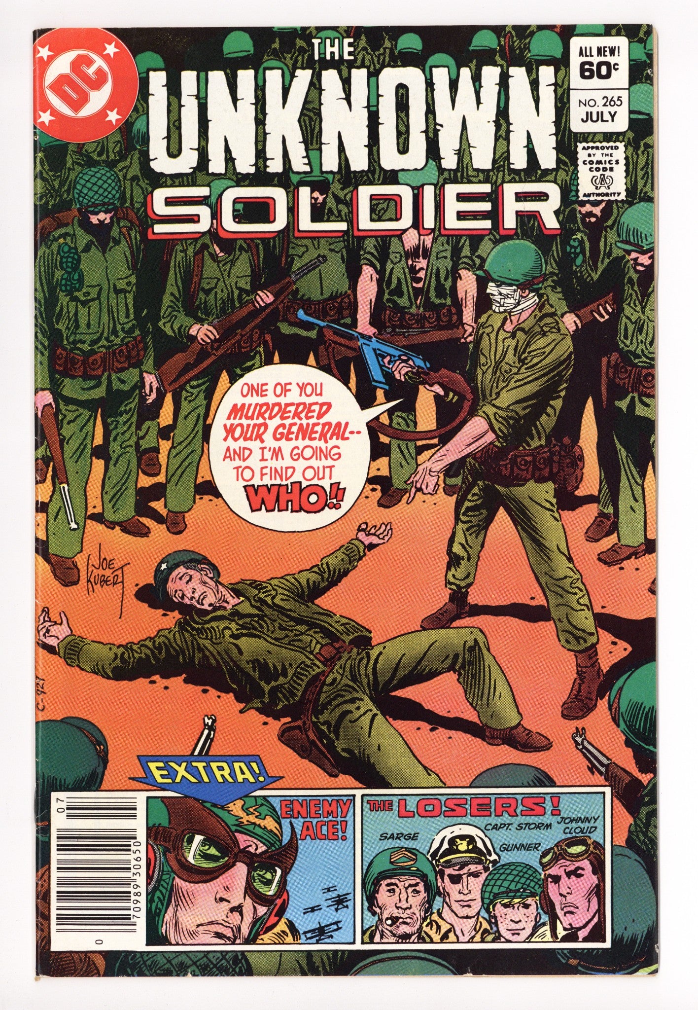 Unknown Soldier Vol 1 265 Mid Grade (1982) Newsstand 