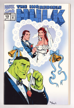 The Incredible Hulk Vol 1 418 Mid Grade (1994) Gatefold Newsstand