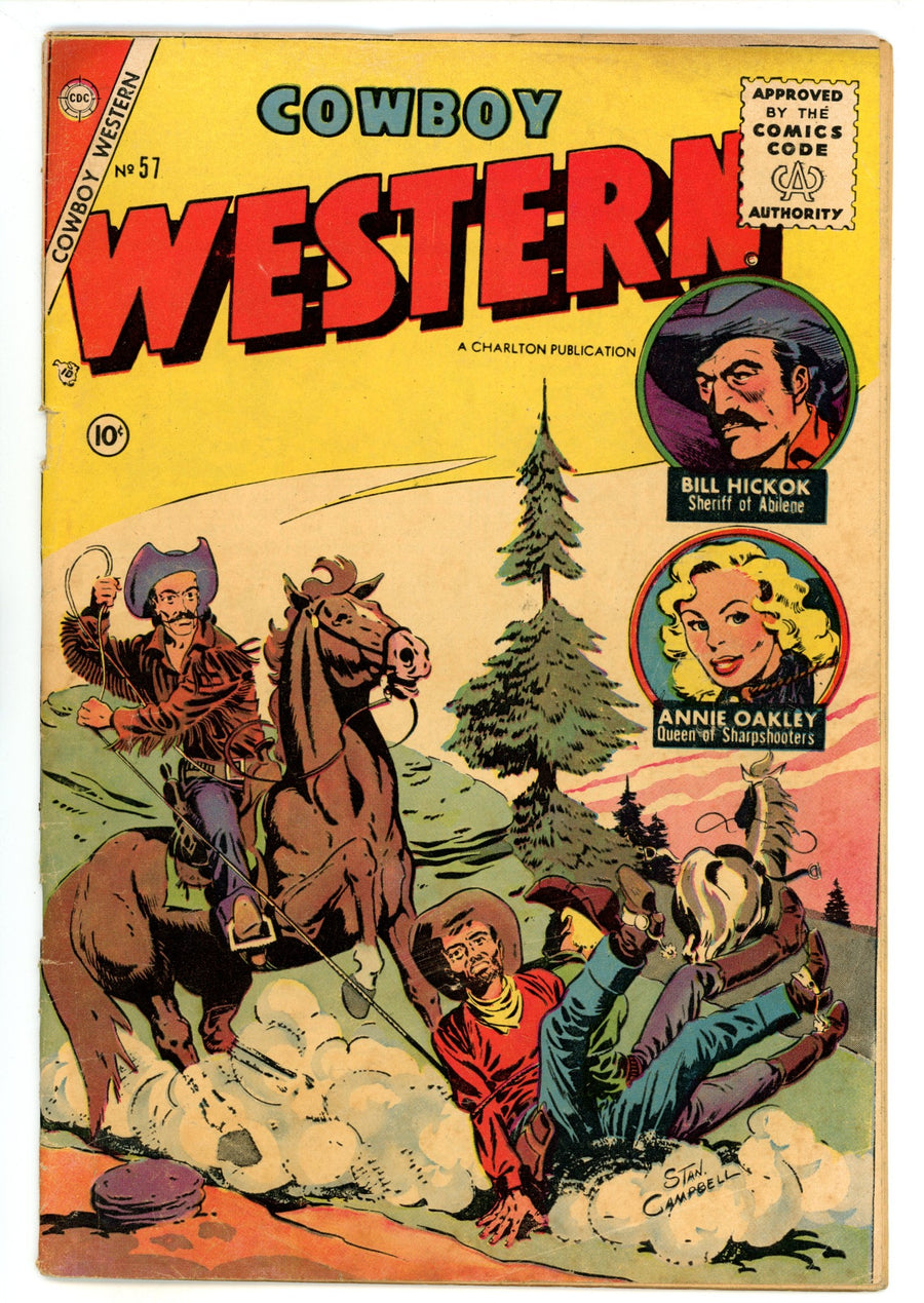 Cowboy Western 57 VG+ (4.5) (1955) 