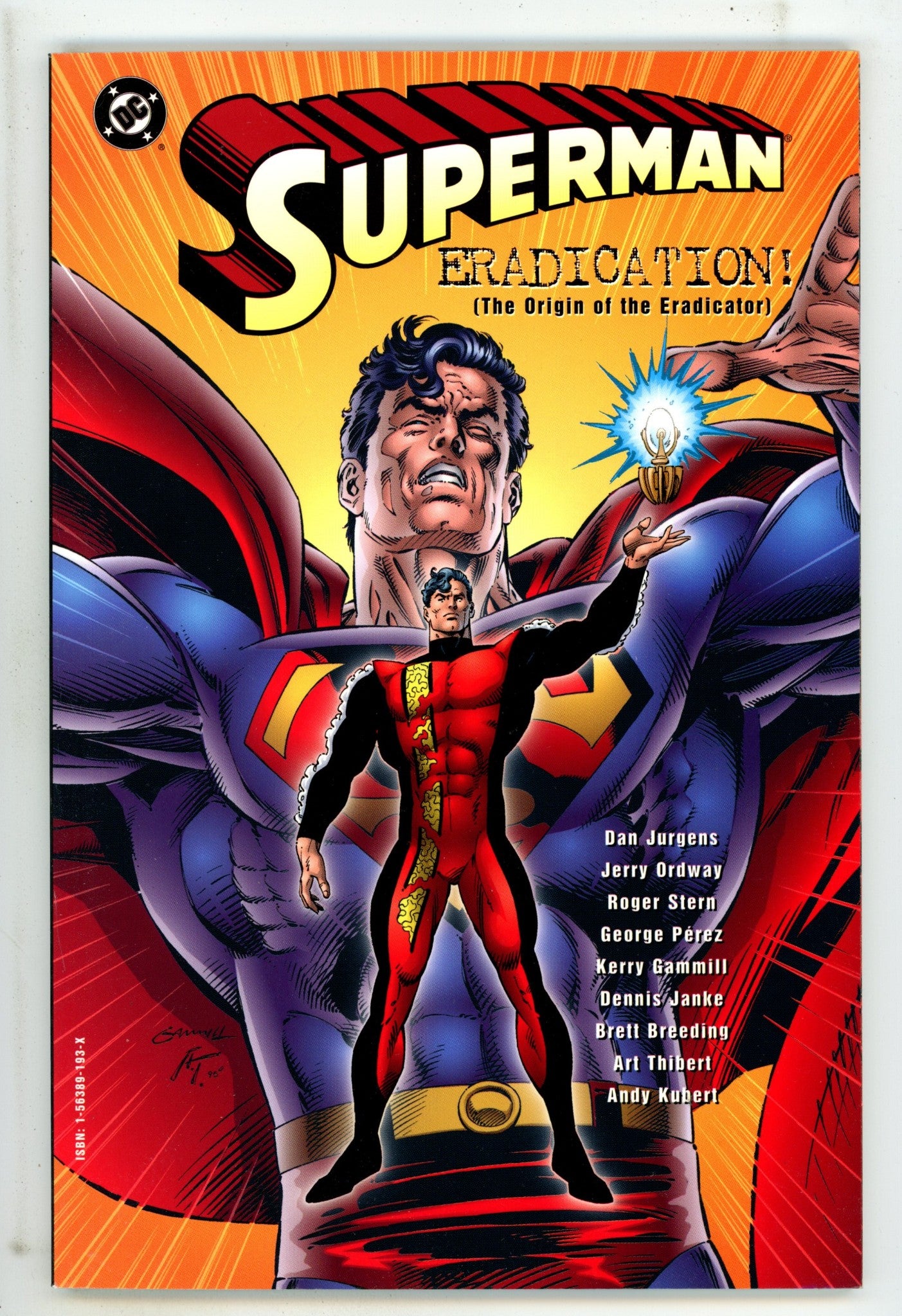 Superman: Eradication! (The Origin of the Eradicator) TPB Mid Grade (1996) 