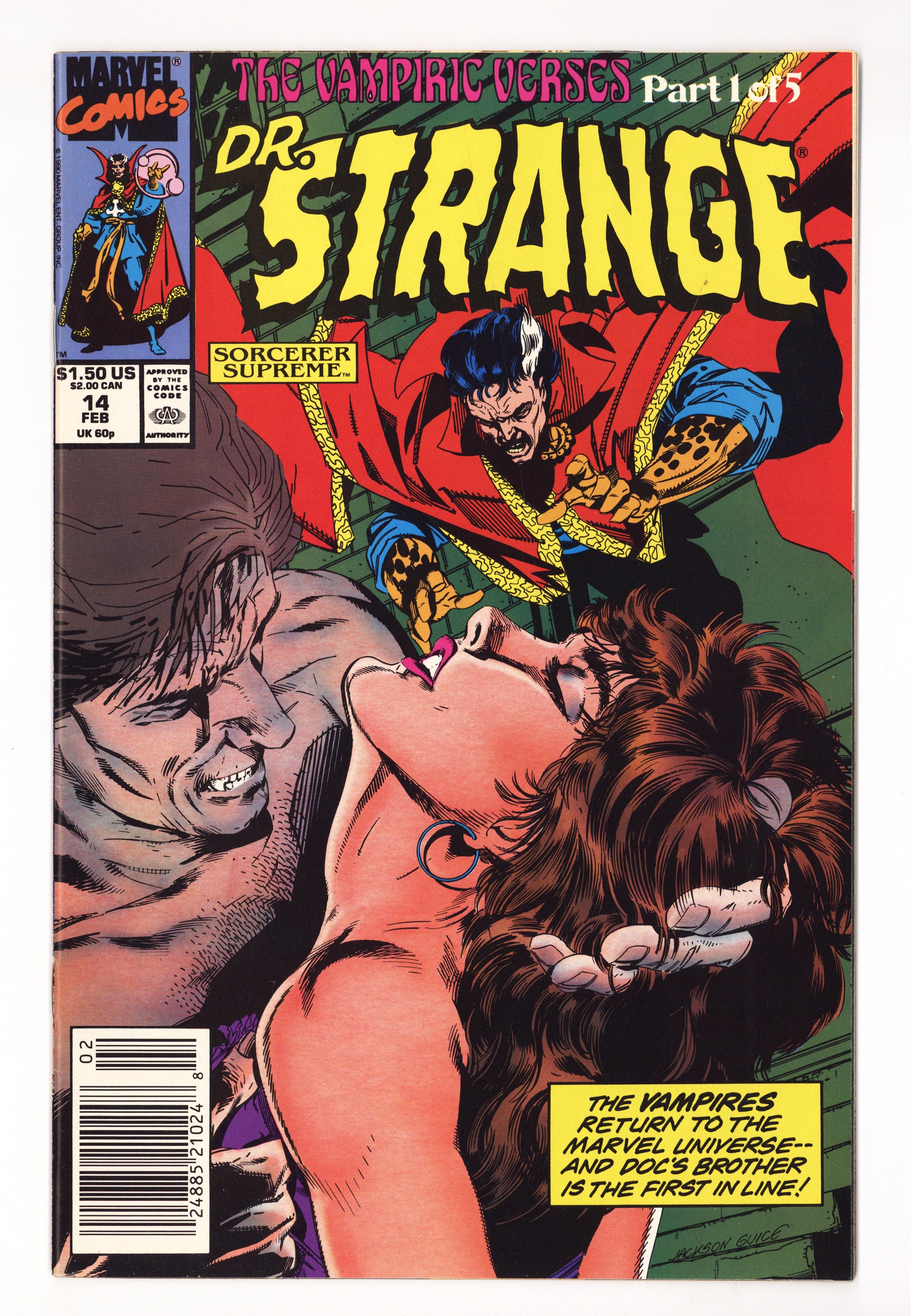 Doctor Strange, Sorcerer Supreme 14 High Grade (1990) 