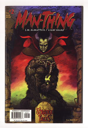 Man-Thing Vol 3 2 High Grade (1998) Ploog Variant