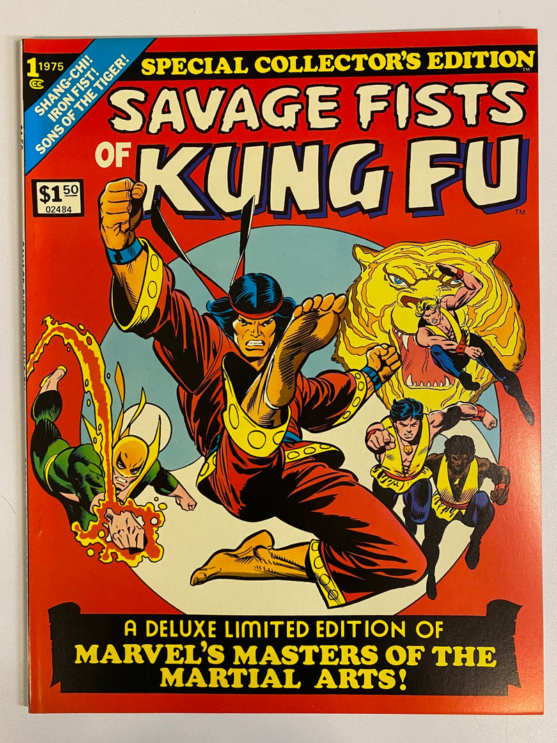 Special Collector's Edition Featuring Savage Fists of Kung Fu 1 NM- (9.2) (1975) 