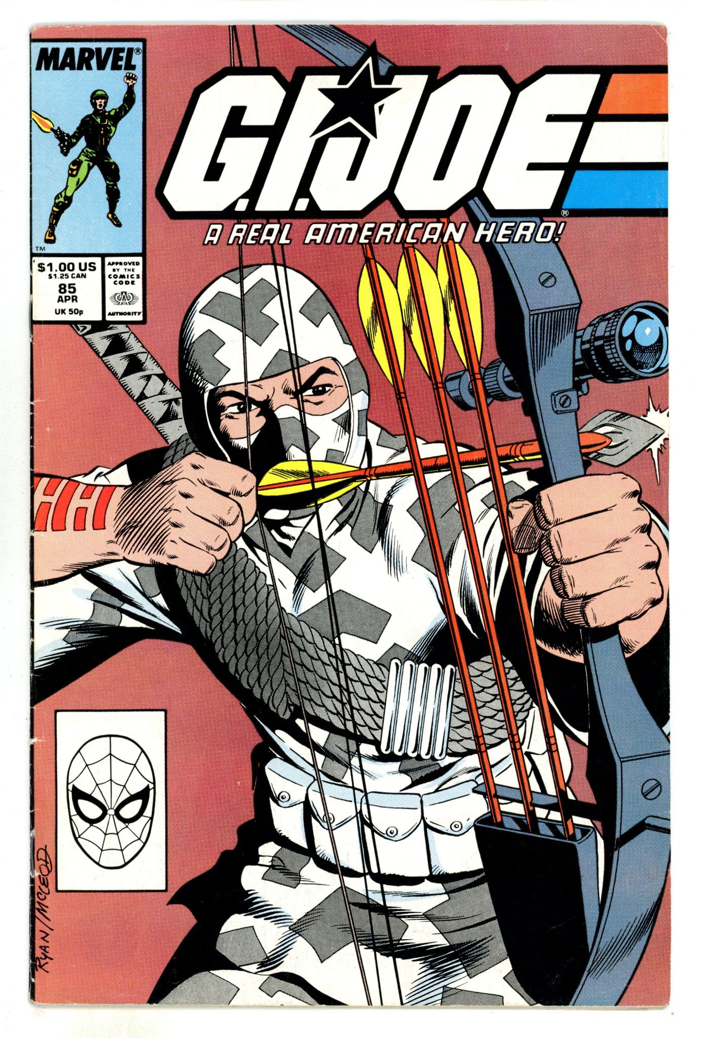 G.I. Joe, A Real American Hero  85  Low Grade  (1989)  