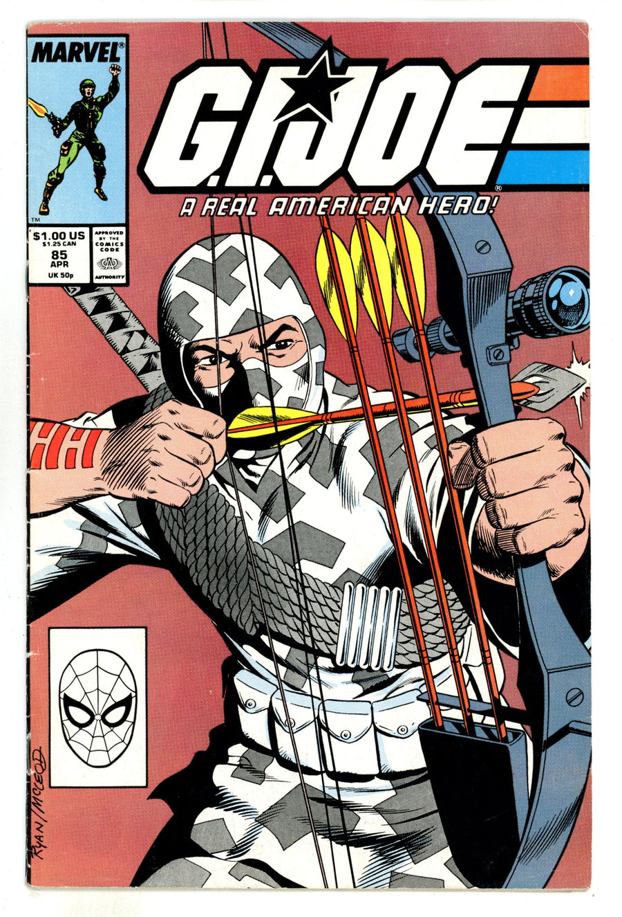 G.I. Joe, A Real American Hero  85  Low Grade  (1989)  