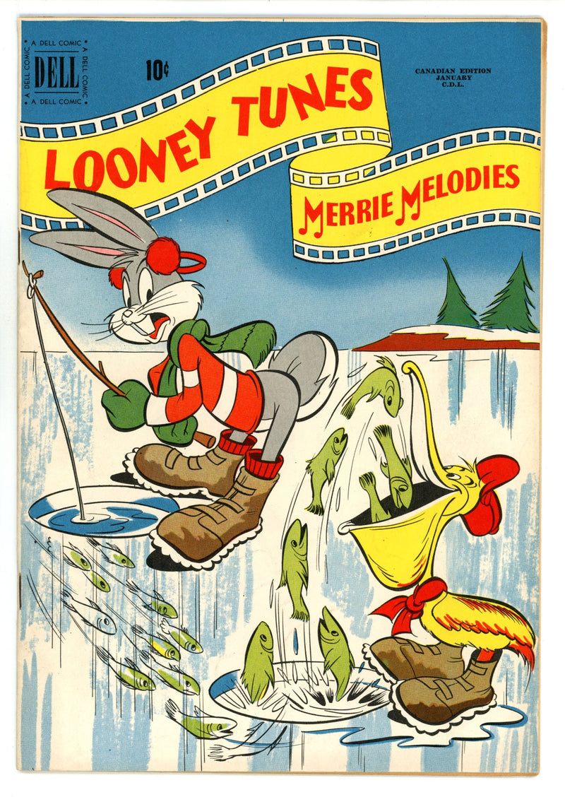 Looney Tunes and Merrie Melodies 110 VF+ (8.5) (1950) Canadian Edition 
