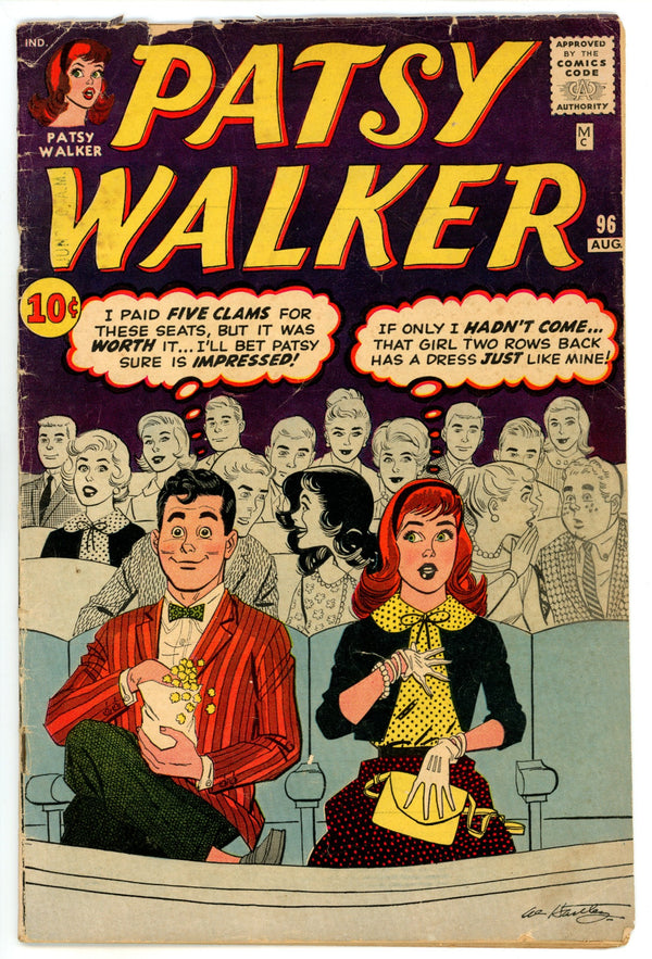 Patsy Walker 96 VG+ (4.5) (1961)