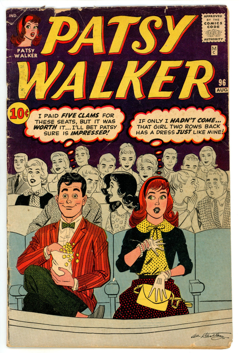 Patsy Walker 96 VG+ (4.5) (1961) 