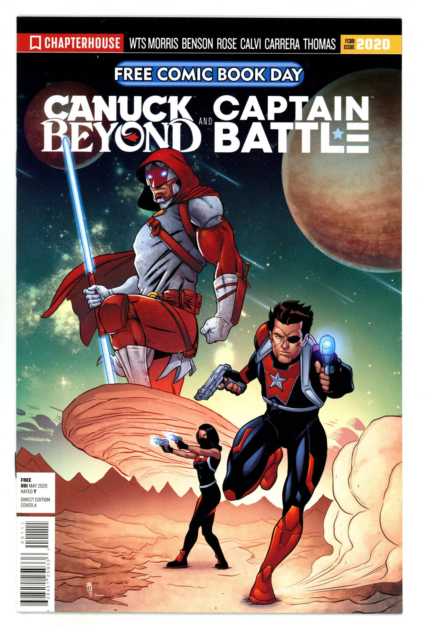 Chapterhouse Free Comic Book Day 2020 Featuring Canuck Beyond and Captain Battle [nn] High Grade (2020) 