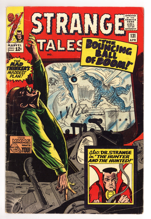 Strange Tales Vol 1 131 VG- (3.5) (1965)