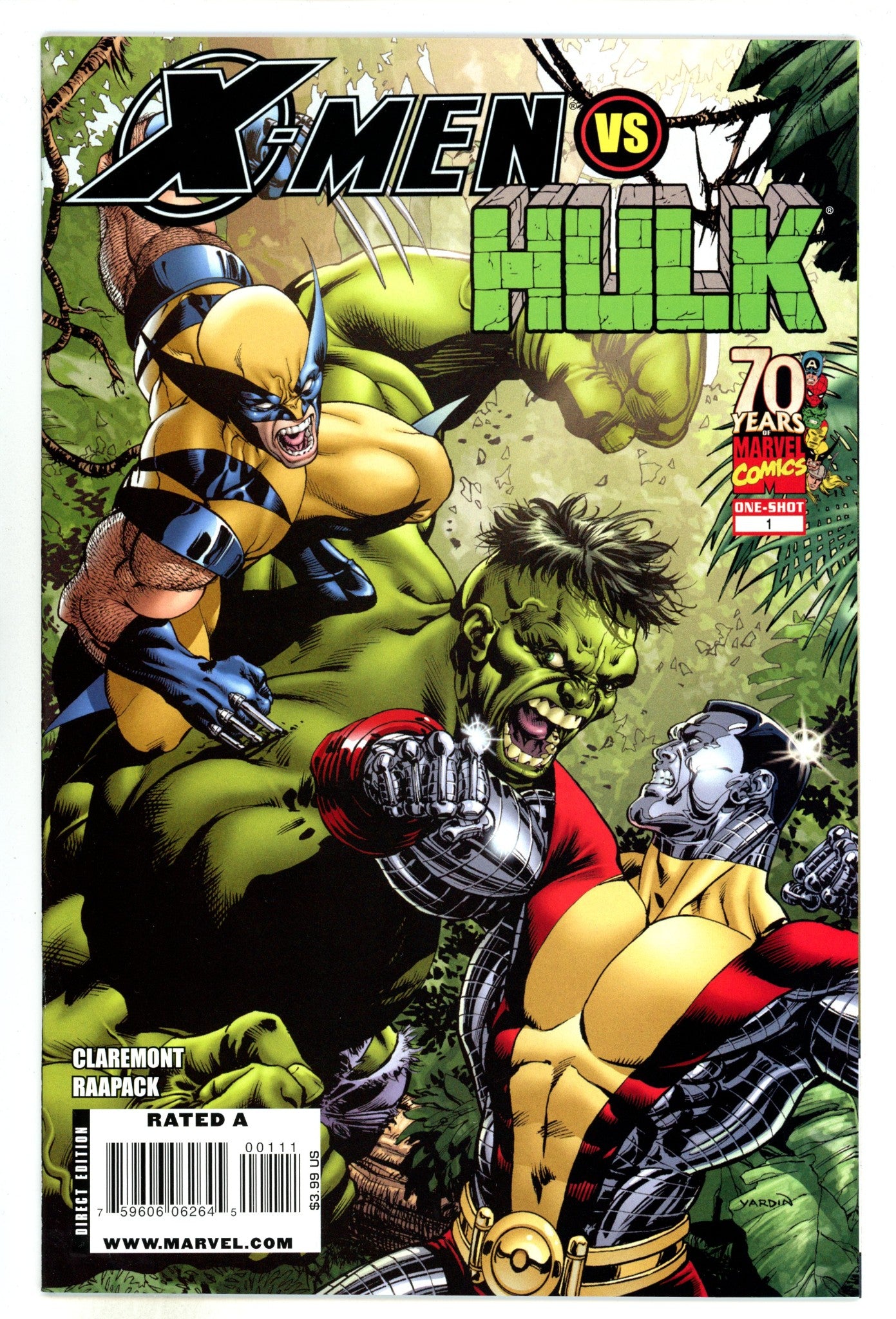 X-Men vs. Hulk  [nn]  High Grade  (2009)  