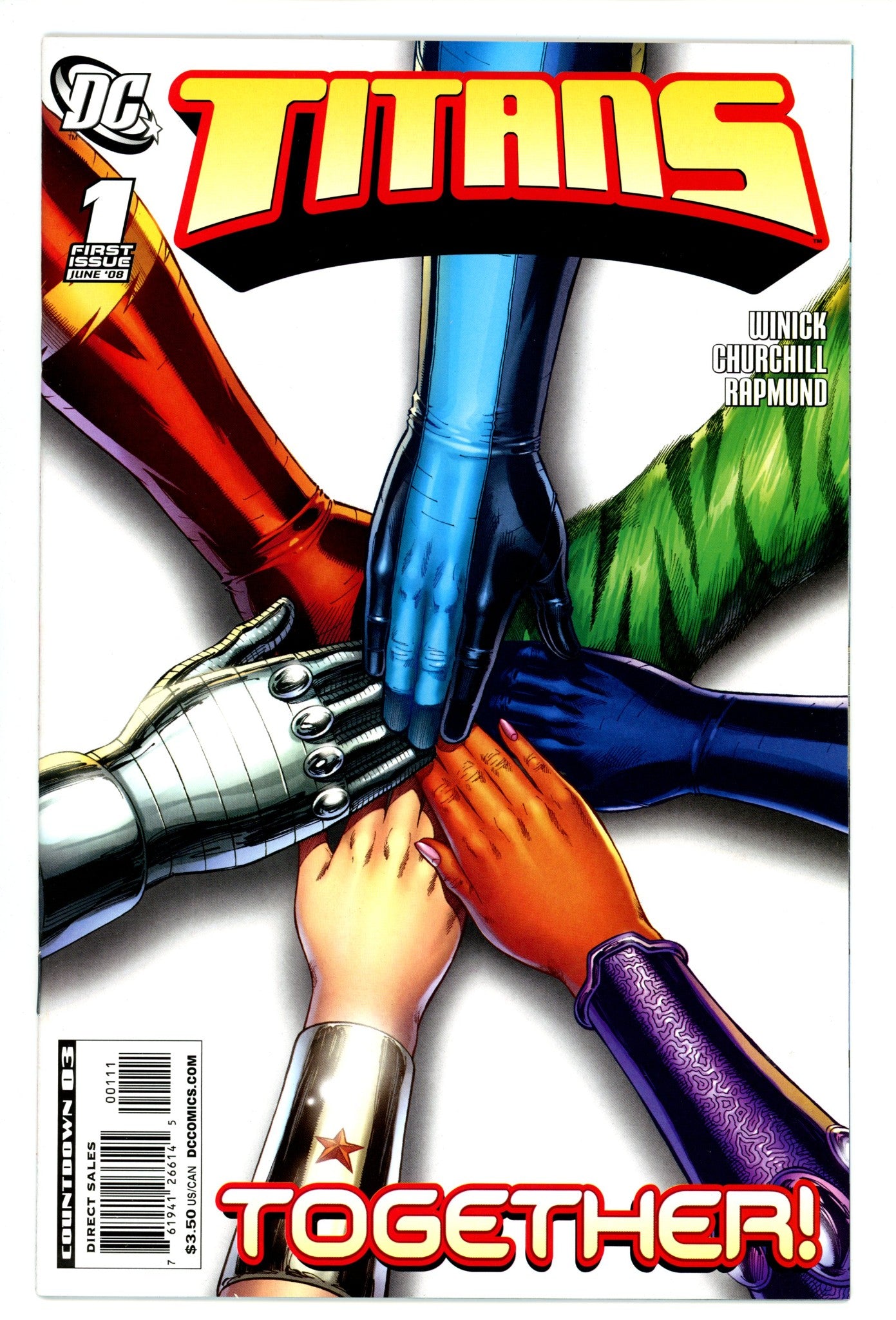 Titans Vol 2 1 High Grade (2008) 
