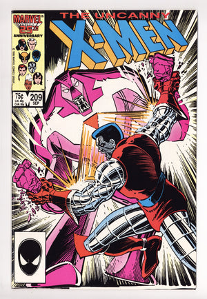 The Uncanny X-Men Vol 1 209 Mid Grade (1986)
