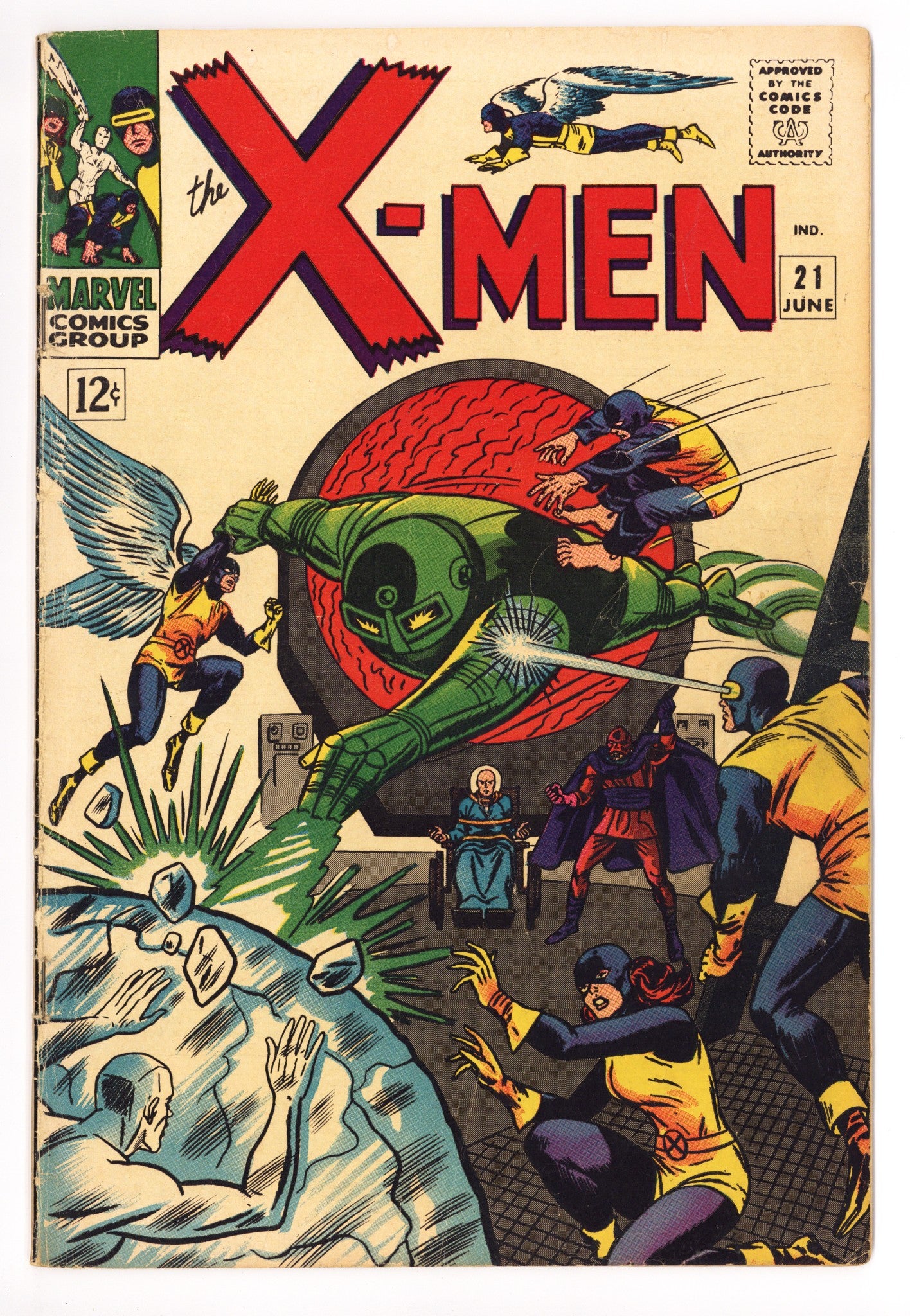 The X-Men Vol 1 21 VG- (3.5) (1966) 