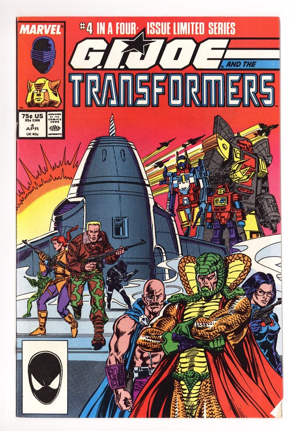 G.I. Joe and the Transformers 4 Mid Grade (1987)