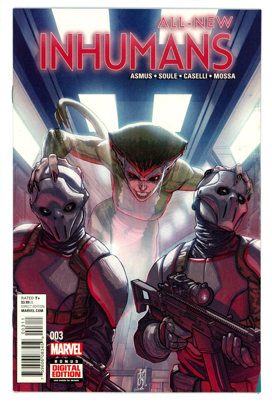 All-New Inhumans 3 High Grade (2016) 