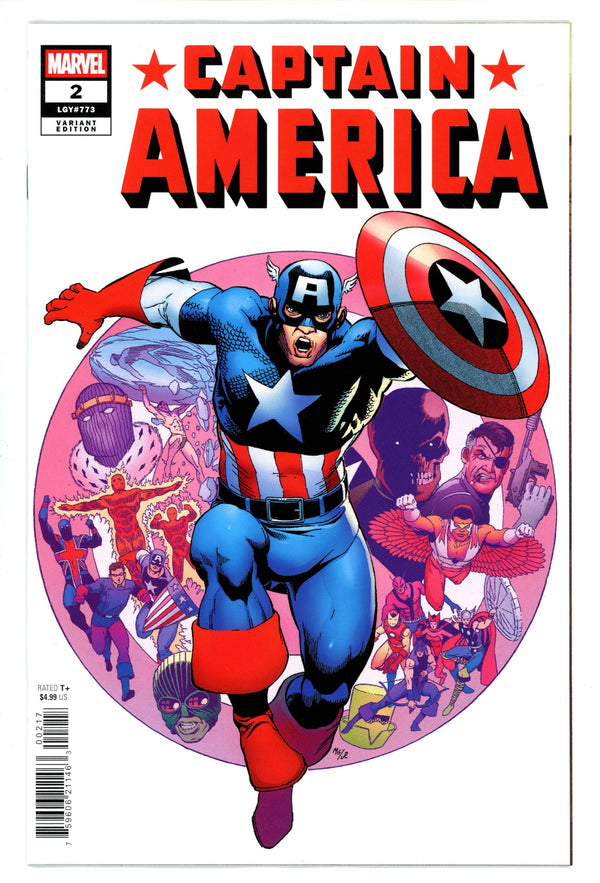 Captain America Vol 12 2 Maguire Incentive NM (2025)