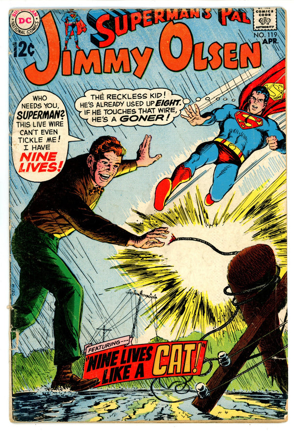 Superman's Pal Jimmy Olsen 119 VG- (3.5) (1969)