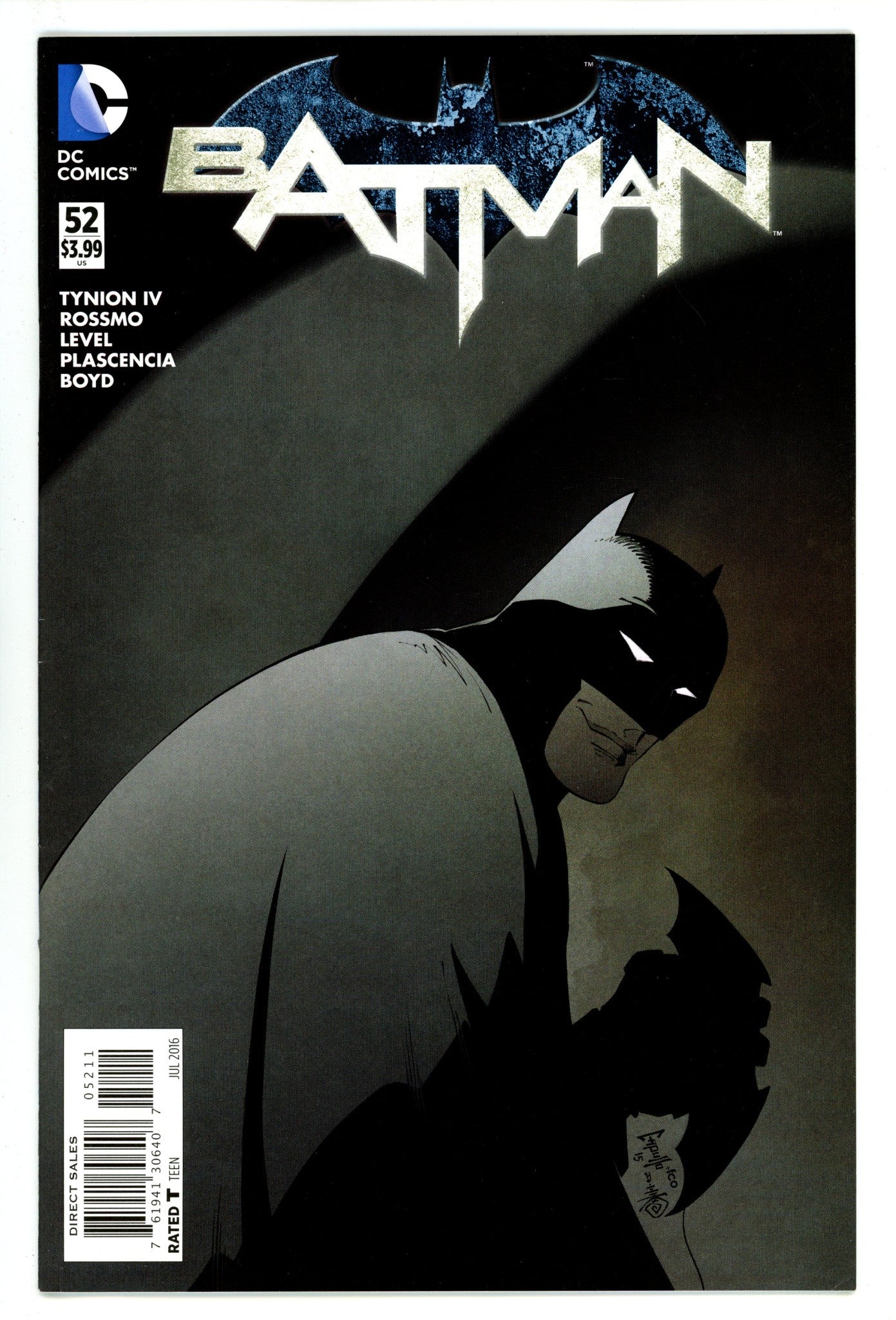 Batman Vol 2 52  Mid Grade   (2016)        
