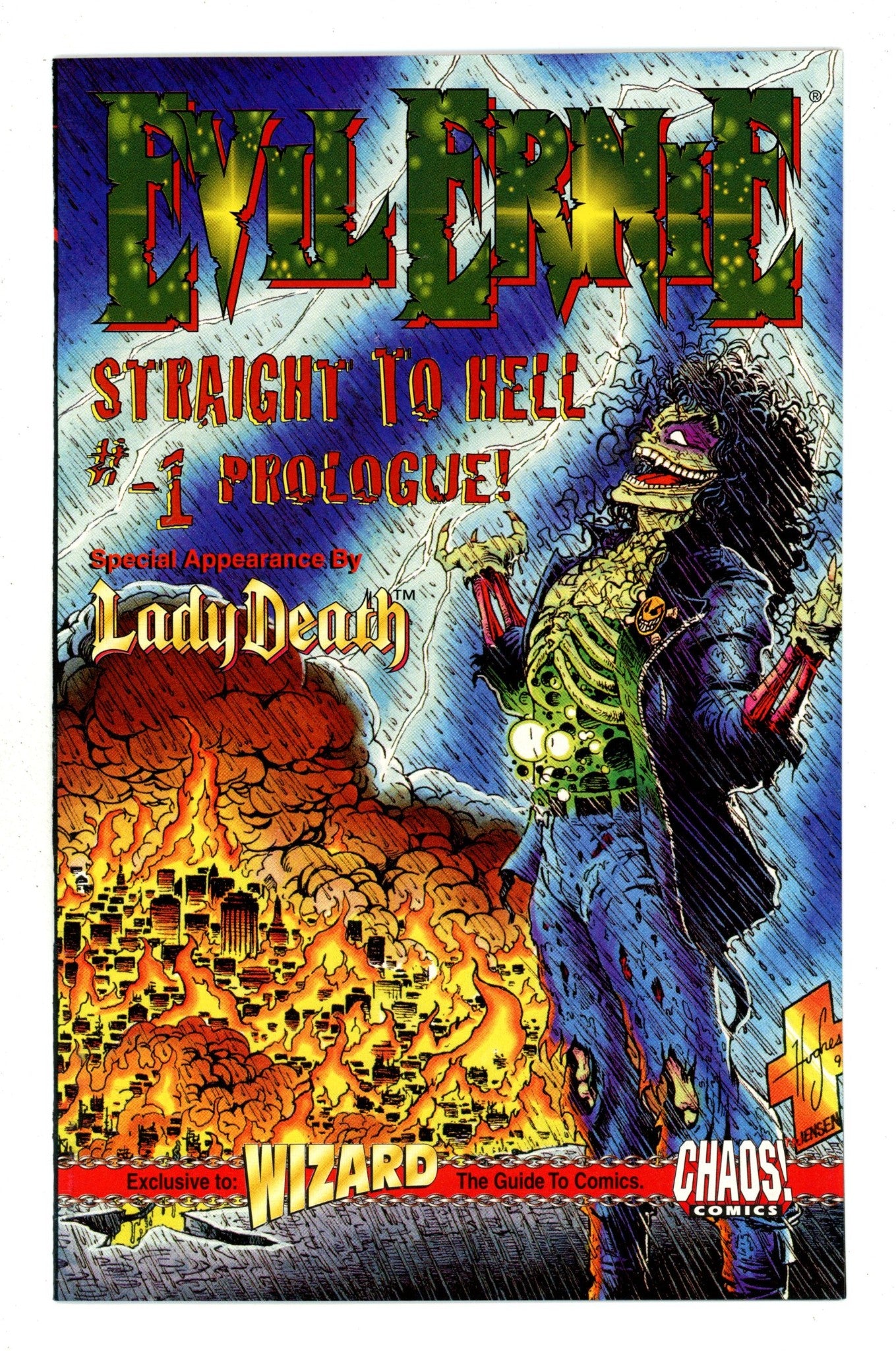 Evil Ernie Straight to Hell Prologue   -1  High Grade   (1995)        