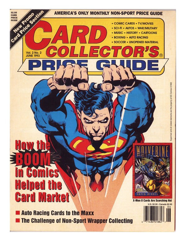 Card Collector's Price Guide Vol 2 2 Low Grade (1993)