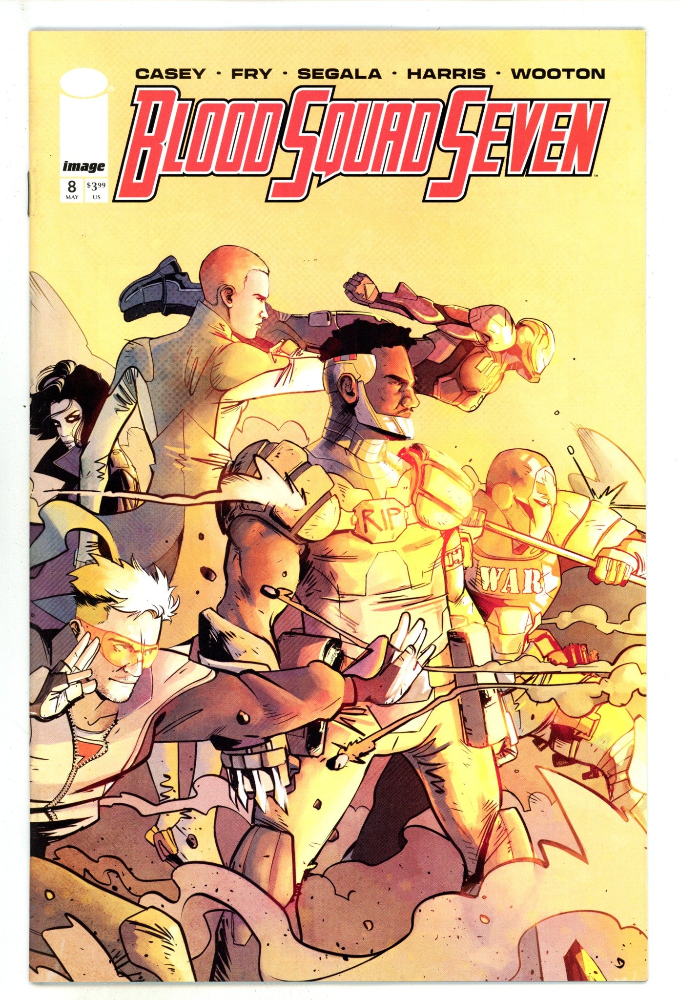 Blood Squad Seven 8 Piriz Variant (2025)