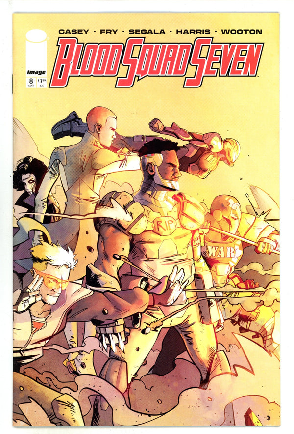 Blood Squad Seven 8 Piriz Variant (2025)