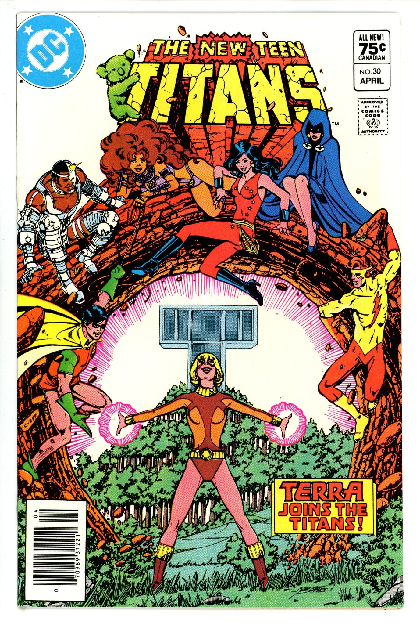 The New Teen Titans Vol 1 30 Canadian Price Variant VF/NM (9.0) (1983)