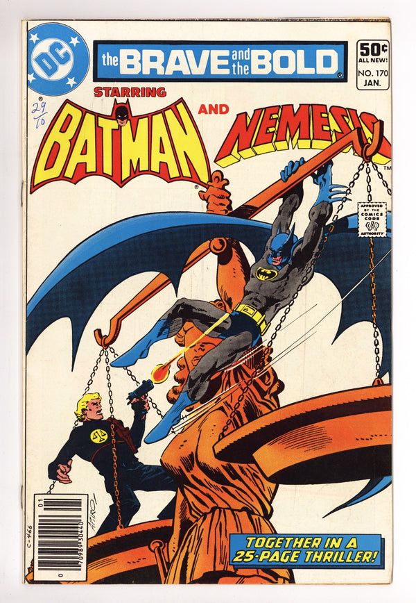 The Brave and the Bold Vol 1 170 Mid Grade (1981) Newsstand