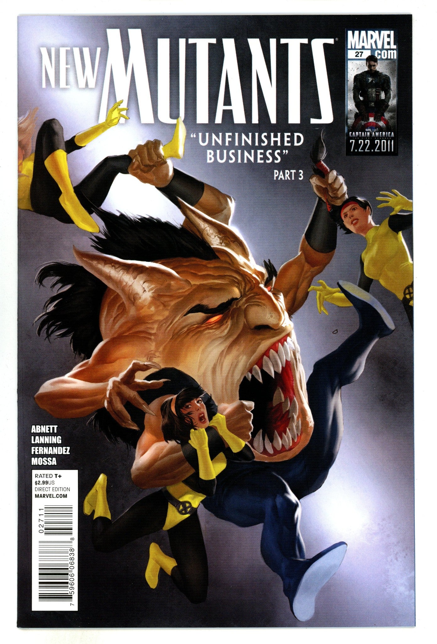 New Mutants Vol 3 27 High Grade (2011) 