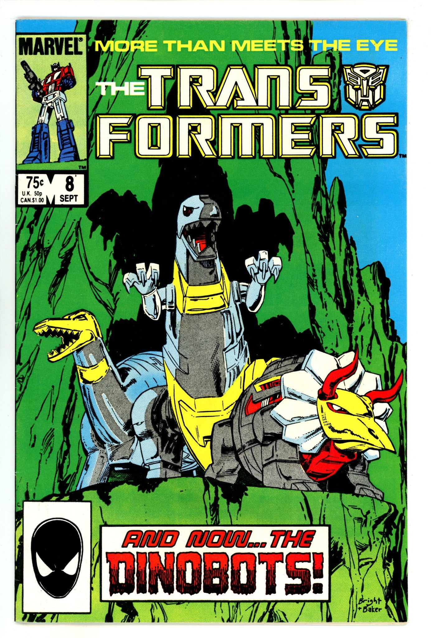 The Transformers  8  VG/FN (5.0)  (1985)  