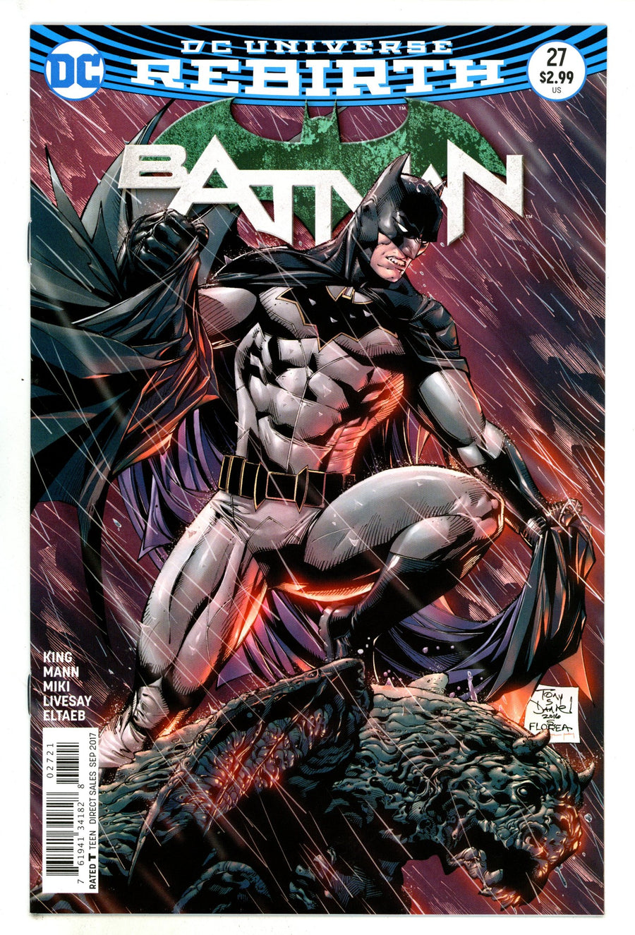 Batman Vol 3 27 High Grade (2017) Daniel Variant 