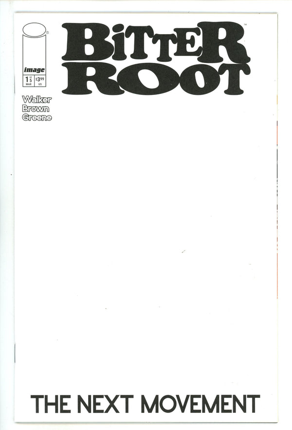 Bitter Root The Next Movement 1 Blank Variant (2025)