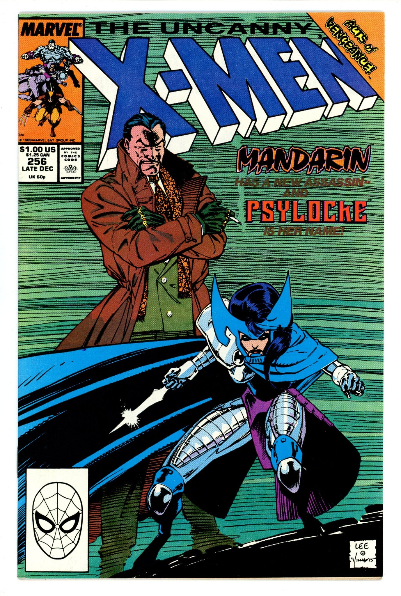 The Uncanny X-Men Vol 1 256 VF (8.0) (1989) 