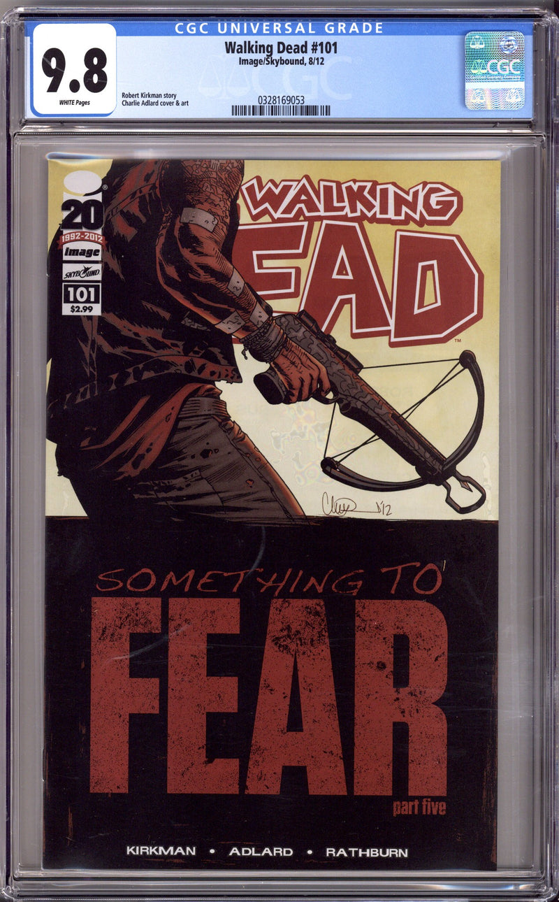 The Walking Dead 101 CGC 9.8 (NM/M) (2012) 