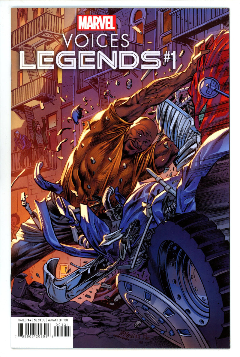 Marvels Voices: Legends 1 High Grade (2024) Hill Variant 