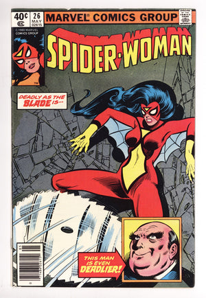 Spider-Woman Vol 1 26 Low Grade (1980) Newsstand