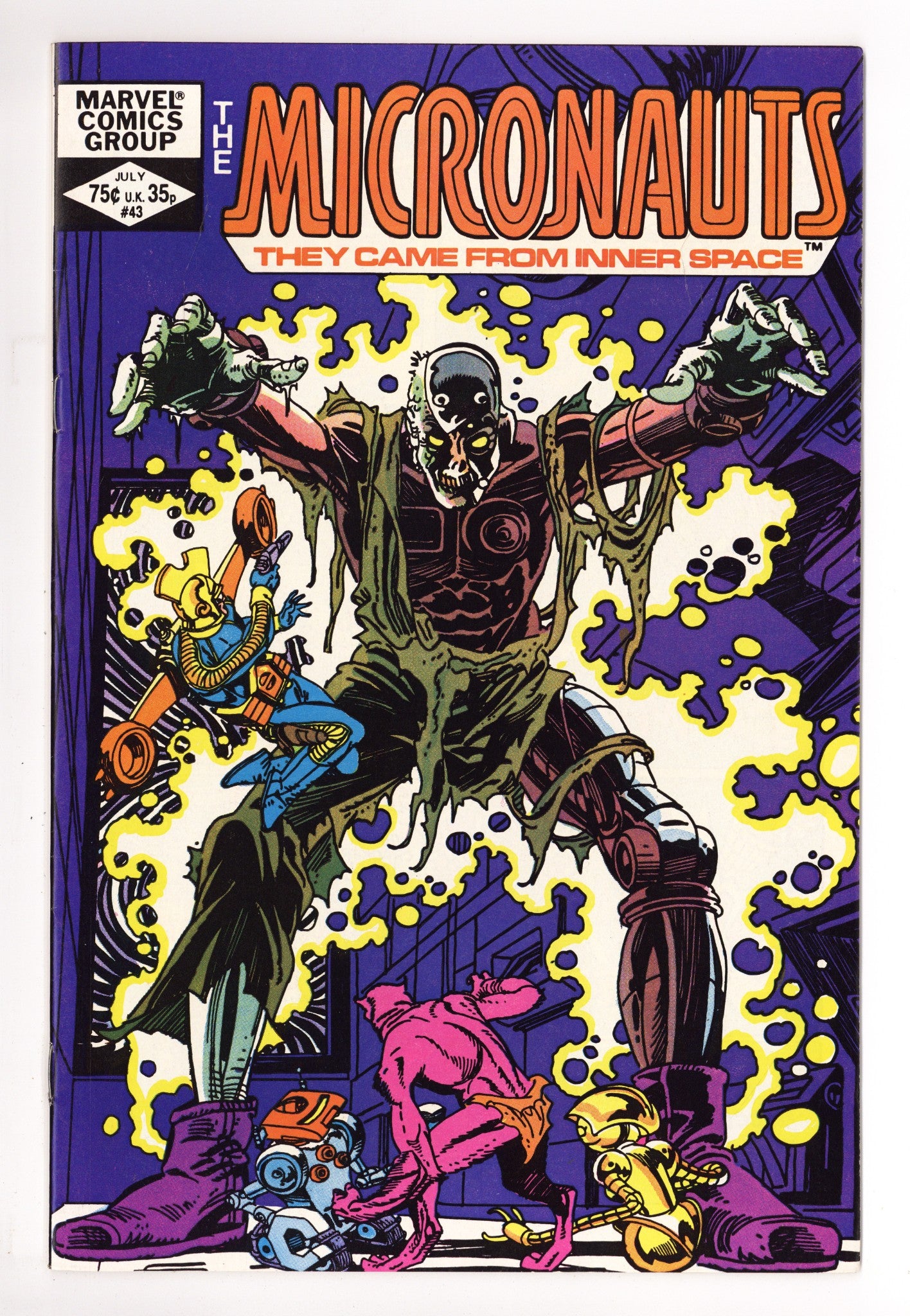 Micronauts Vol 1 43 Mid Grade (1982) 
