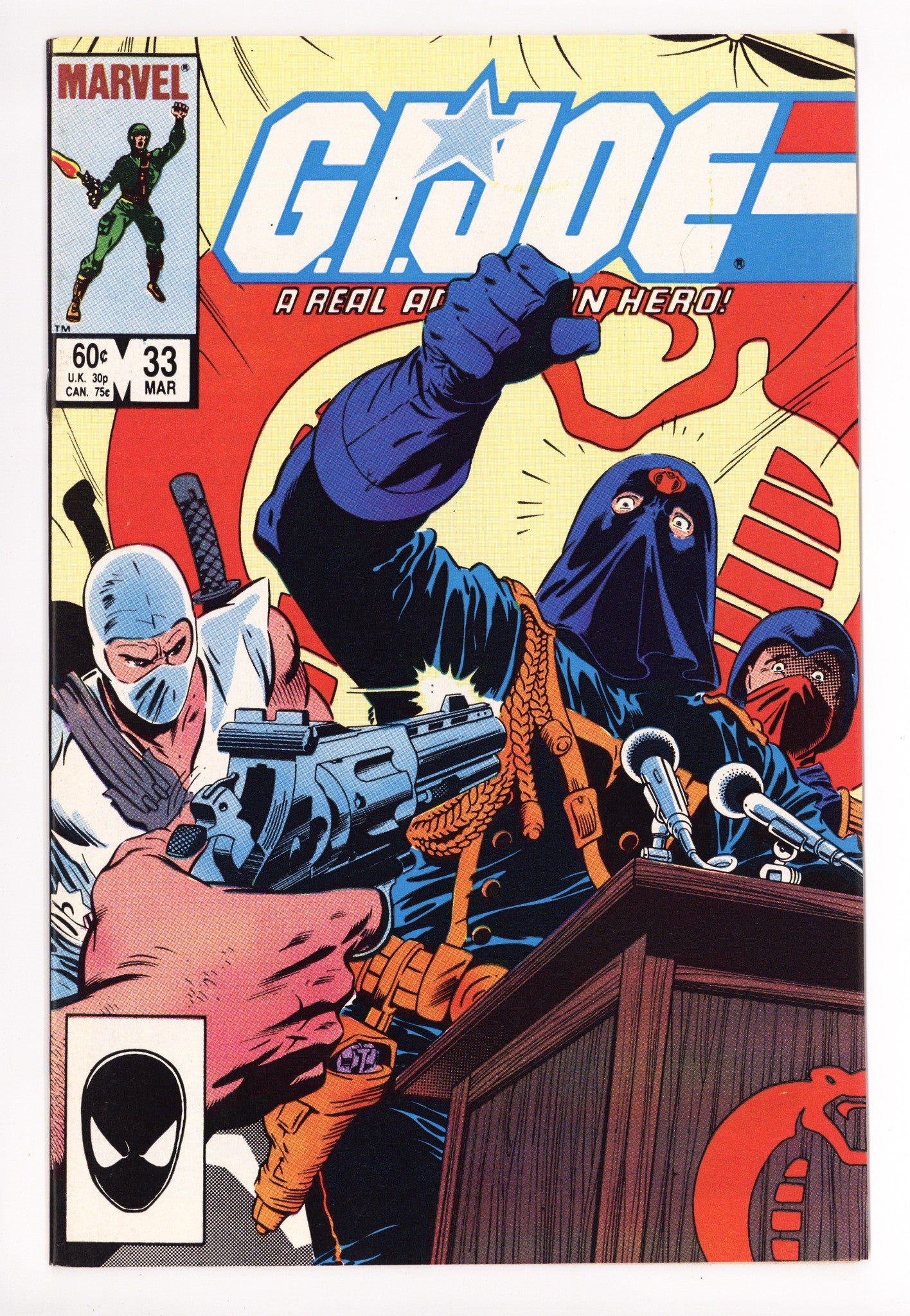 G.I. Joe, A Real American Hero 33 High Grade (1985) 