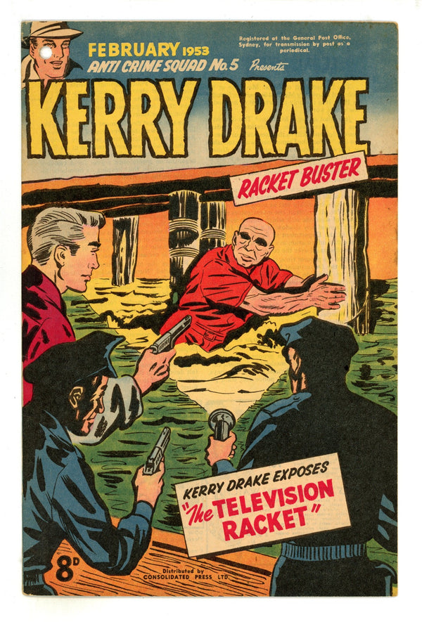 Anti-Crime Squad 5 GD/VG (3.0) (1953)