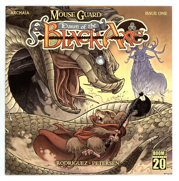 Mouse Guard Dawn Of The Black Axe 1 (2025)