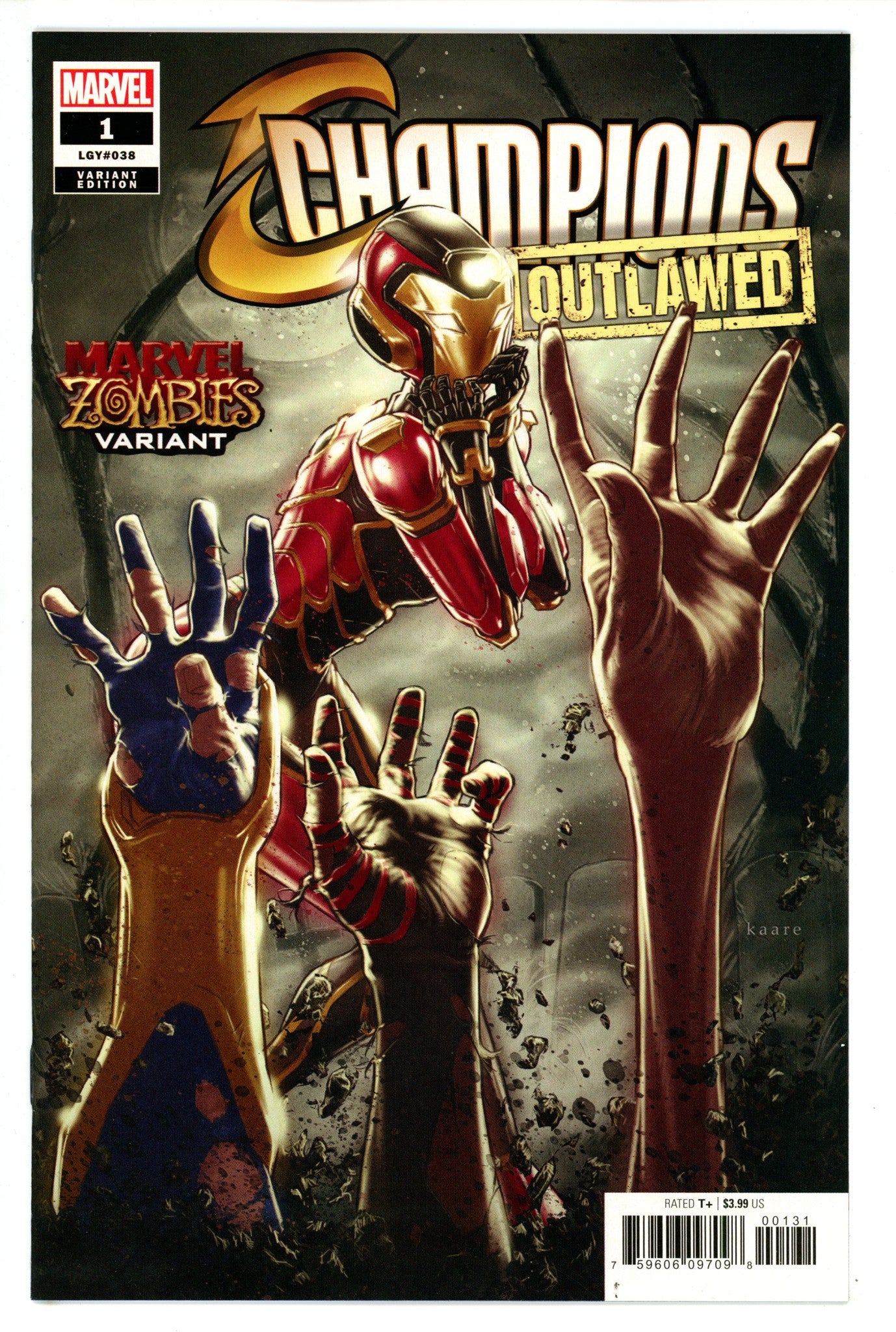 Champions Vol 4 1 (38) High Grade (2020) Andrews Variant 