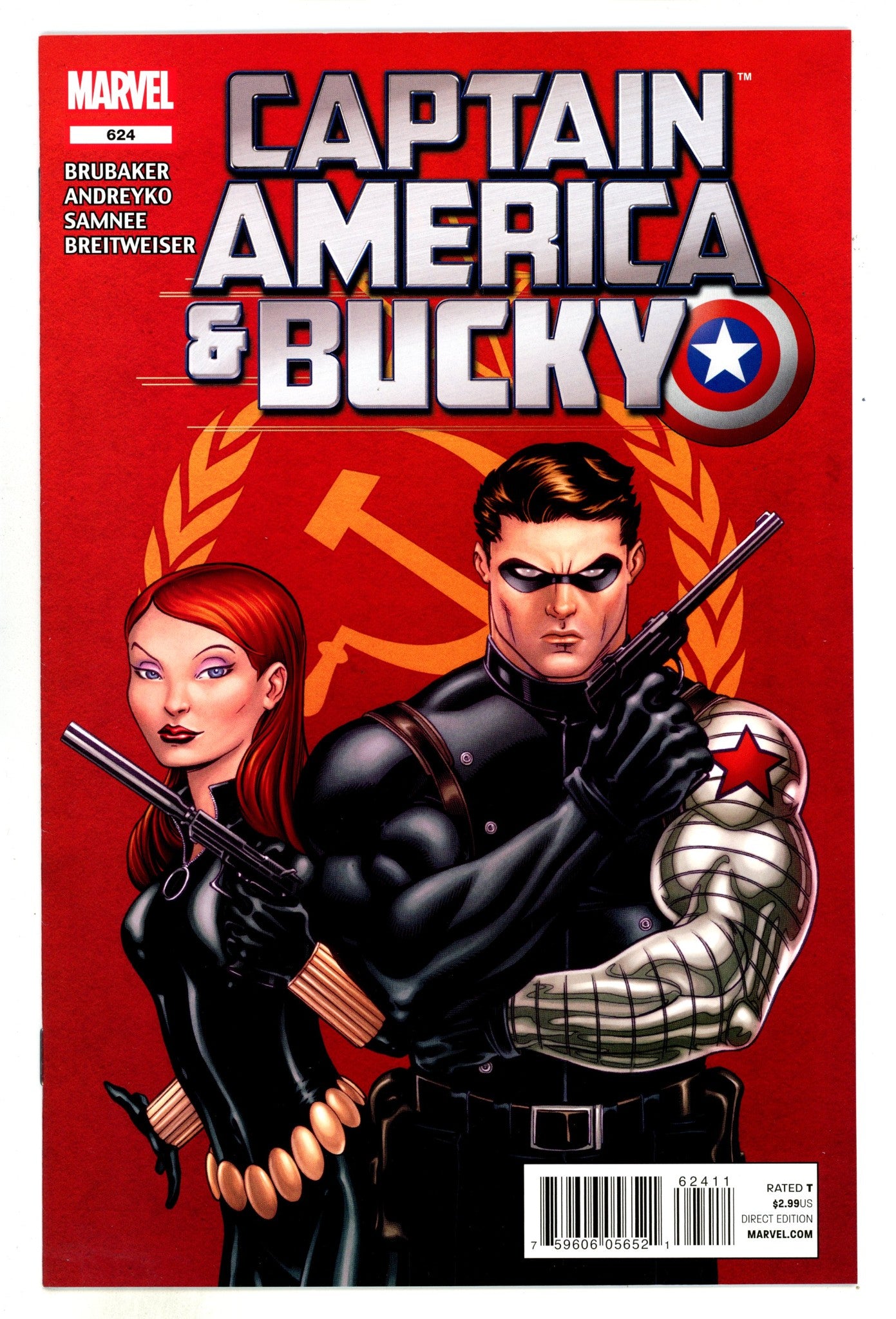 Captain America and Bucky 624 High Grade (2012) 