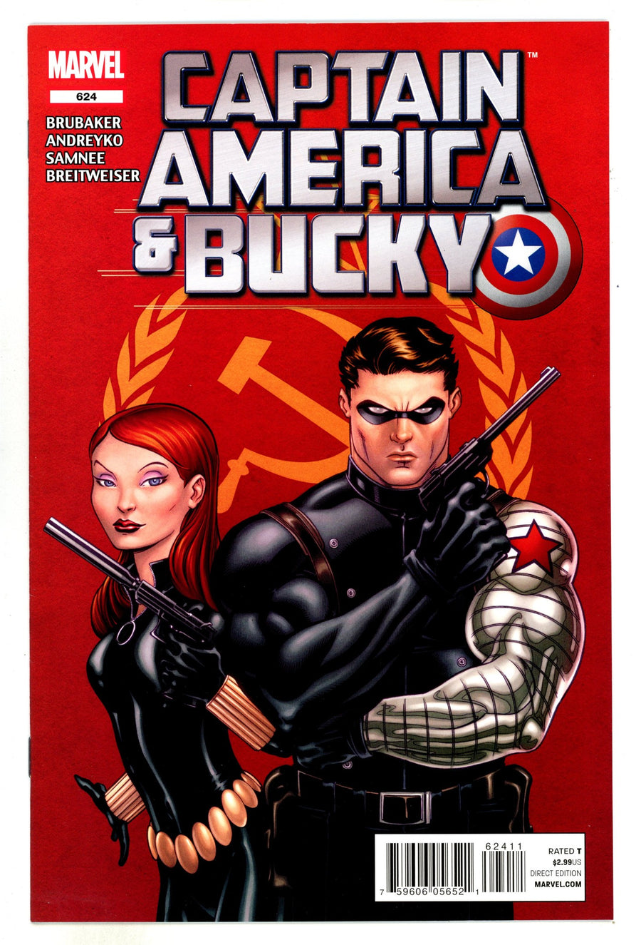 Captain America and Bucky 624 High Grade (2012) 